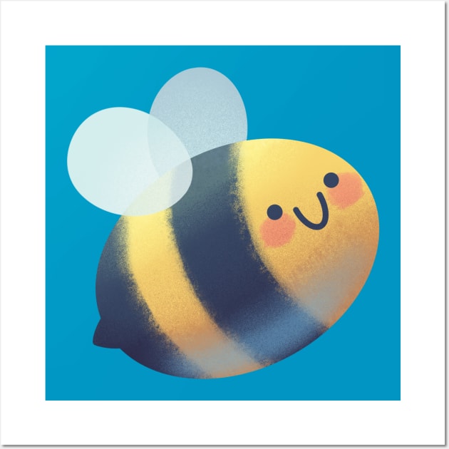 Busy Bee Wall Art by Abbilaura